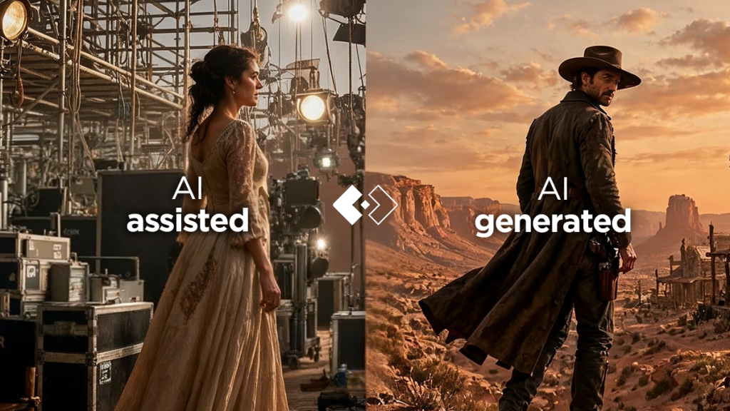 AI assisted vs AI generated