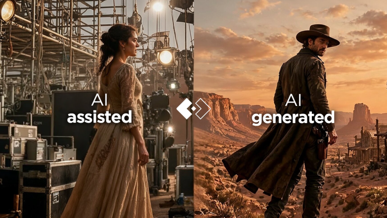 AI assisted vs AI generated